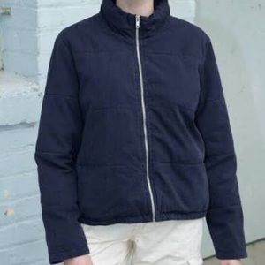Brandy Melville navy puffer jacket